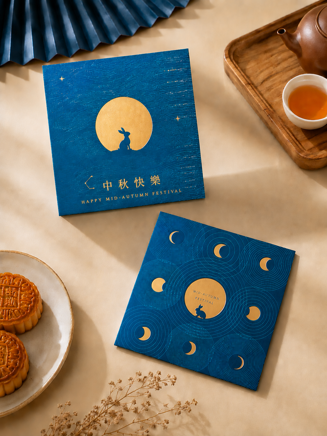 客製化禮盒卡片與緞帶